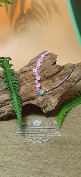 Halskette Flower Power Komplettansicht 3